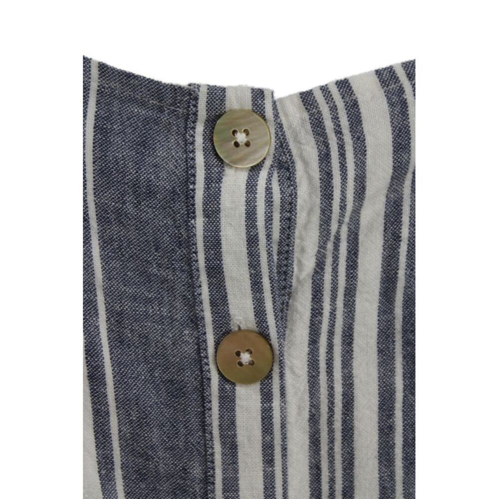 Rails Women Sleeveless V Neck Striped Jumpsuit Blue Size L - Picture 4 of 7